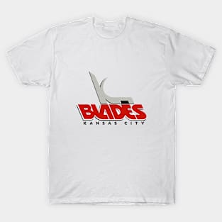 Retro Kansas City Blades IHL Hockey 1190 T-Shirt